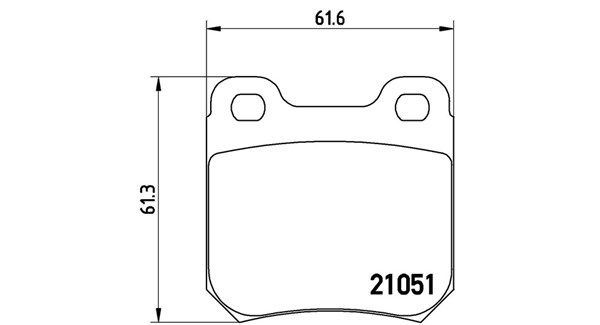 MAGNETI MARELLI stabdžių trinkelių rinkinys, diskinis stabdys 363700459010